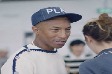 Pharrell Williams Visits Chanel